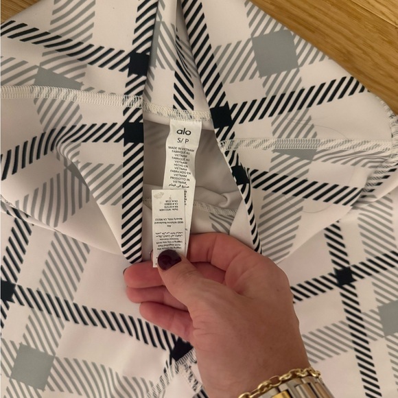 Airlift Plaid Bra and Leggings - Picture 4 of 4